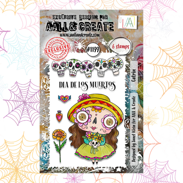 Catrin A7 Stamp Set No. 1199 | Ghouls' Night Out {Halloween 2024}