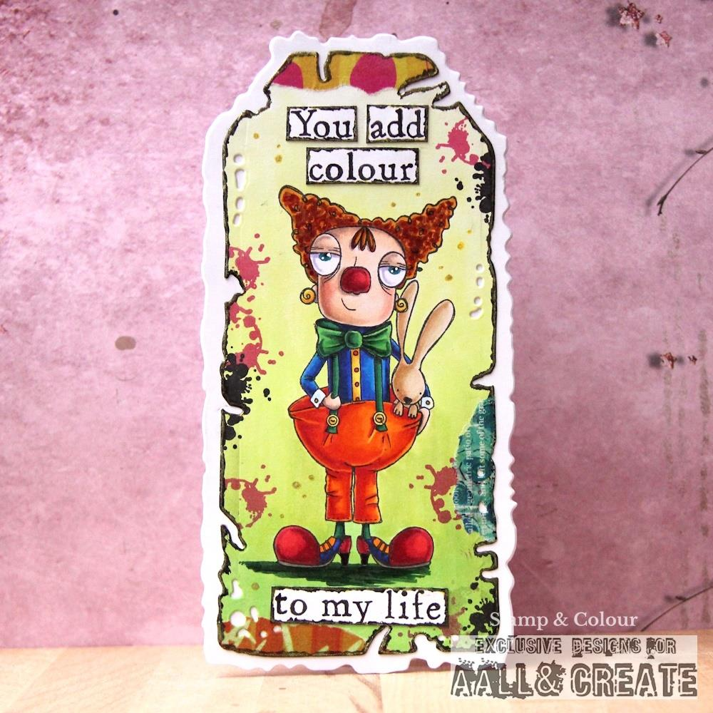 Clown Dee A7 Stamp Set No. 1207