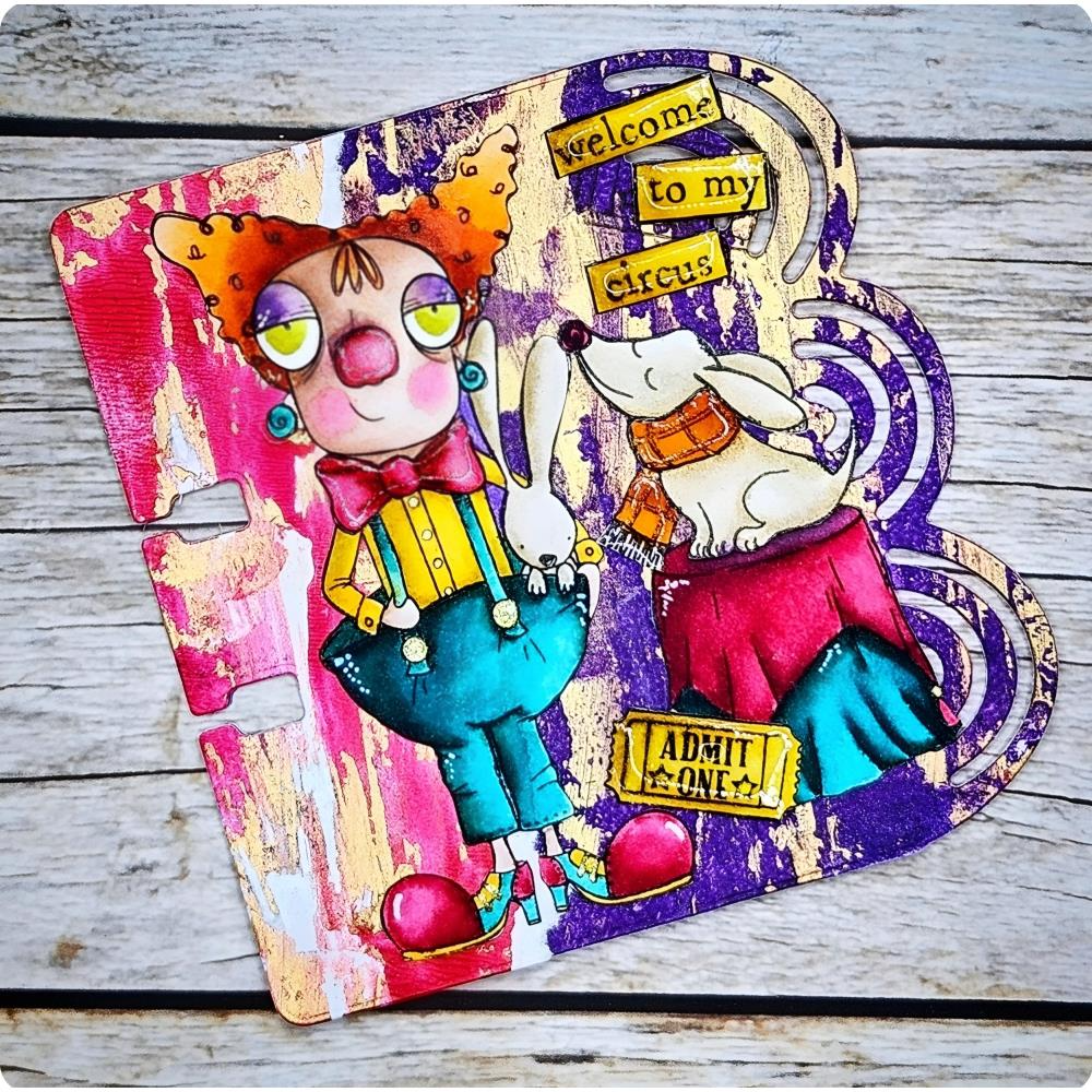 Clown Dee A7 Stamp Set No. 1207