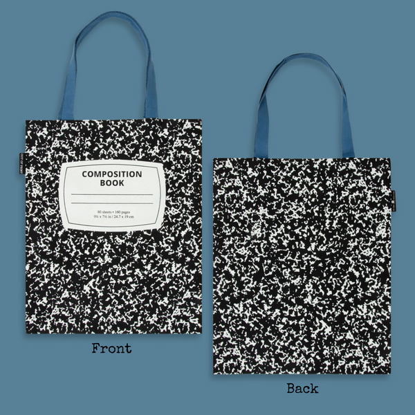 Composition Notebook Canvas Tote Bag