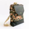 Corbin | Riveter Camo Canvas + Leather Convertible Backpack