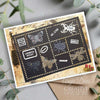 Bugology Negatives 6x8 Clear Stamp Set | Tracie Fox