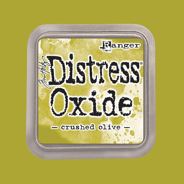 Crushed Olive Distress Oxide Pad