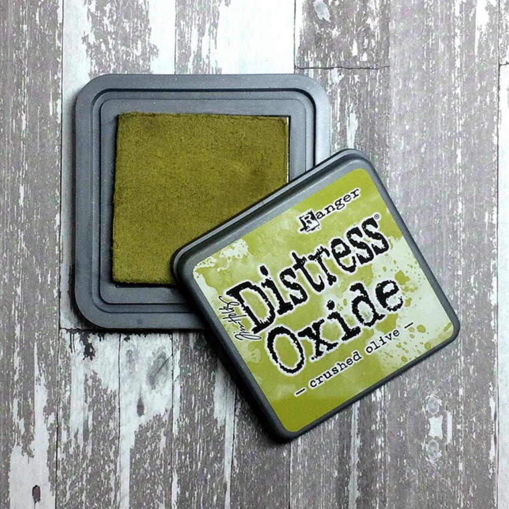 Crushed Olive Distress Oxide Pad