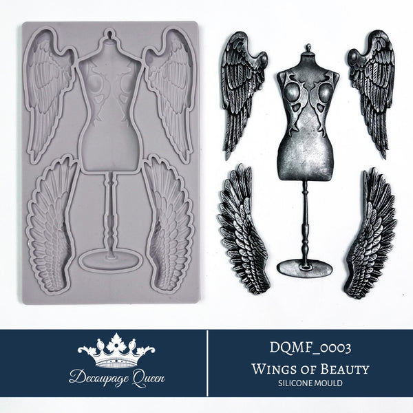 Wings of Beauty Silicone Mould | Limited Edition