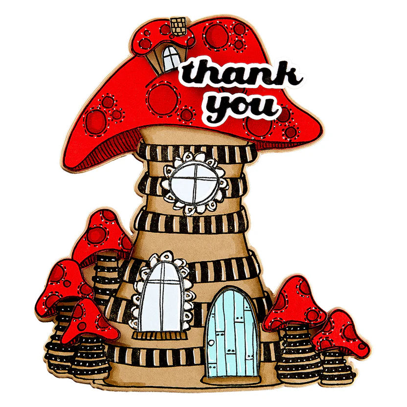 Toadstool Tales Cling Stamps | Dyan Reaveley