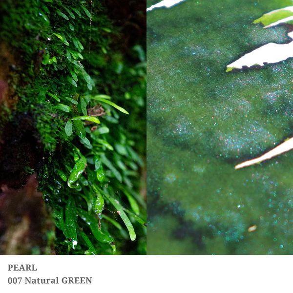 Natural Green Fountain Pen Ink | Pearl Series No. 007