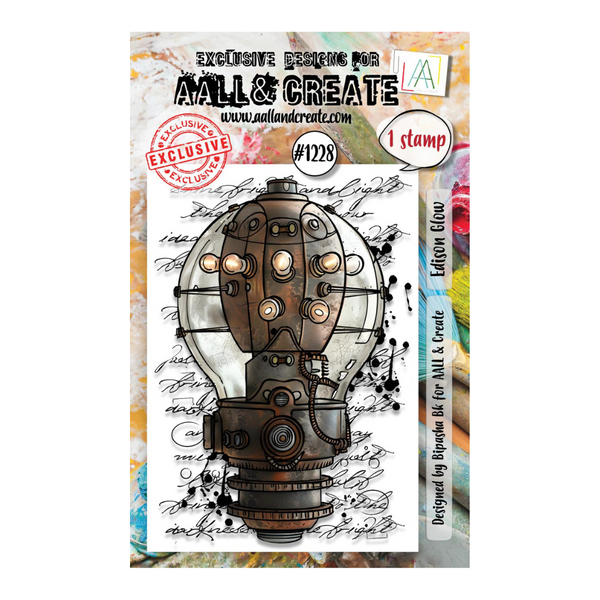 Edison Glow A7 Stamp Set No. 1228 | Steampunk Essentials