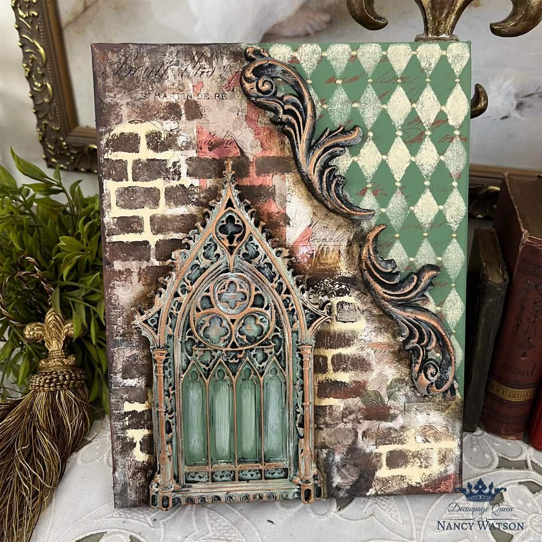 Gothic Window Silicone Mould | Limited Edition