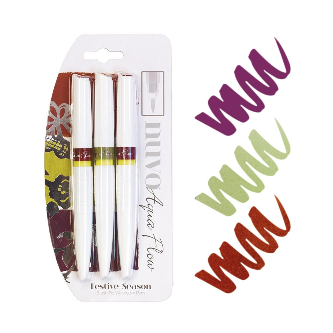 Festive Season Aqua Flow Pens