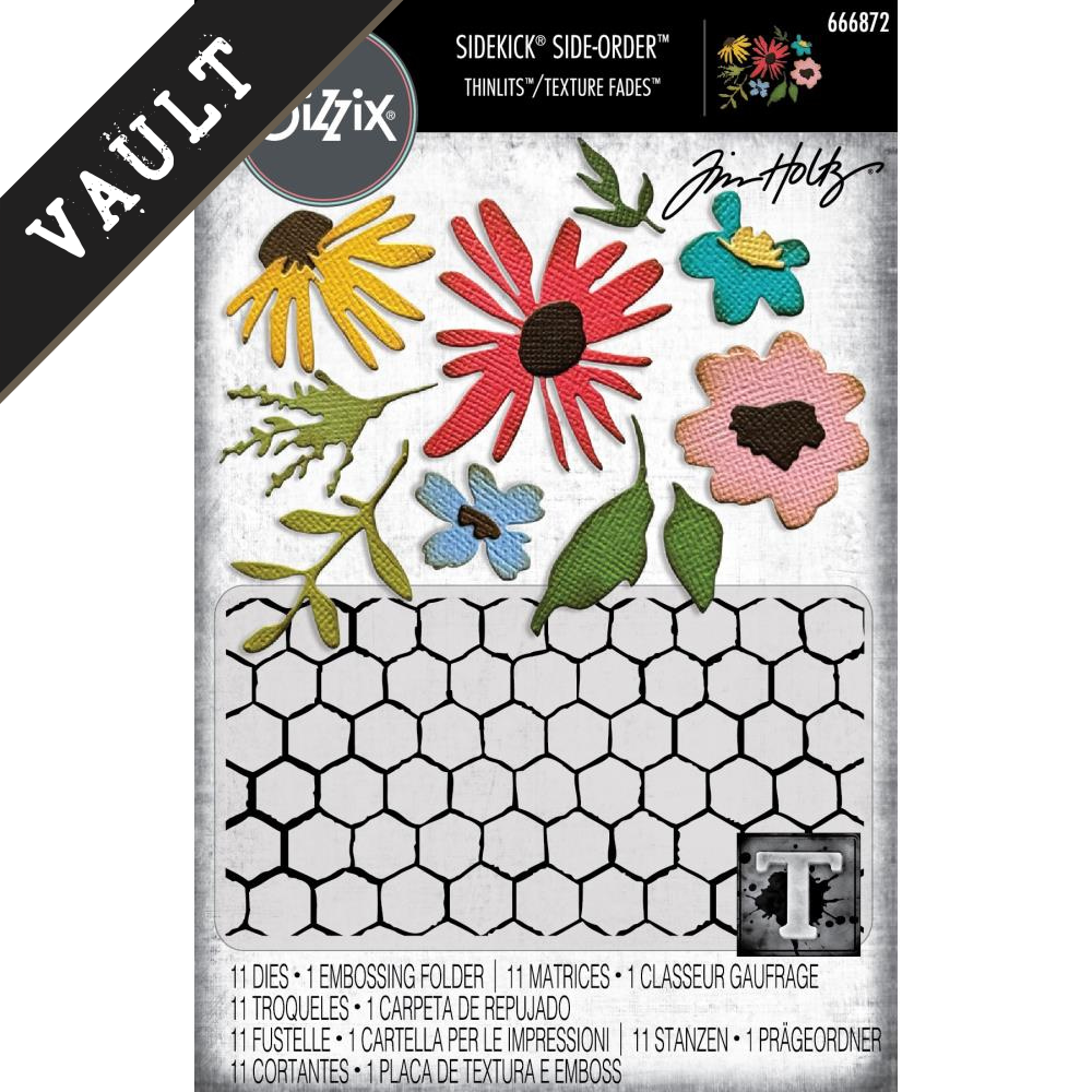 Floristry Sidekick Side Order Die + Embossing Folder | Vault Release