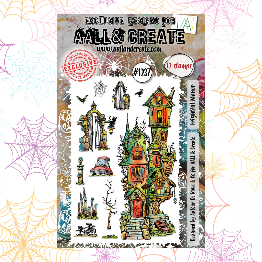 Frightful Manor A6 Stamp Set No. 1237 | aall Hallow's Eve {Halloween 2024}