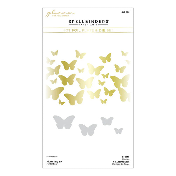 Fluttering By Hot Foil Plate + Die Set