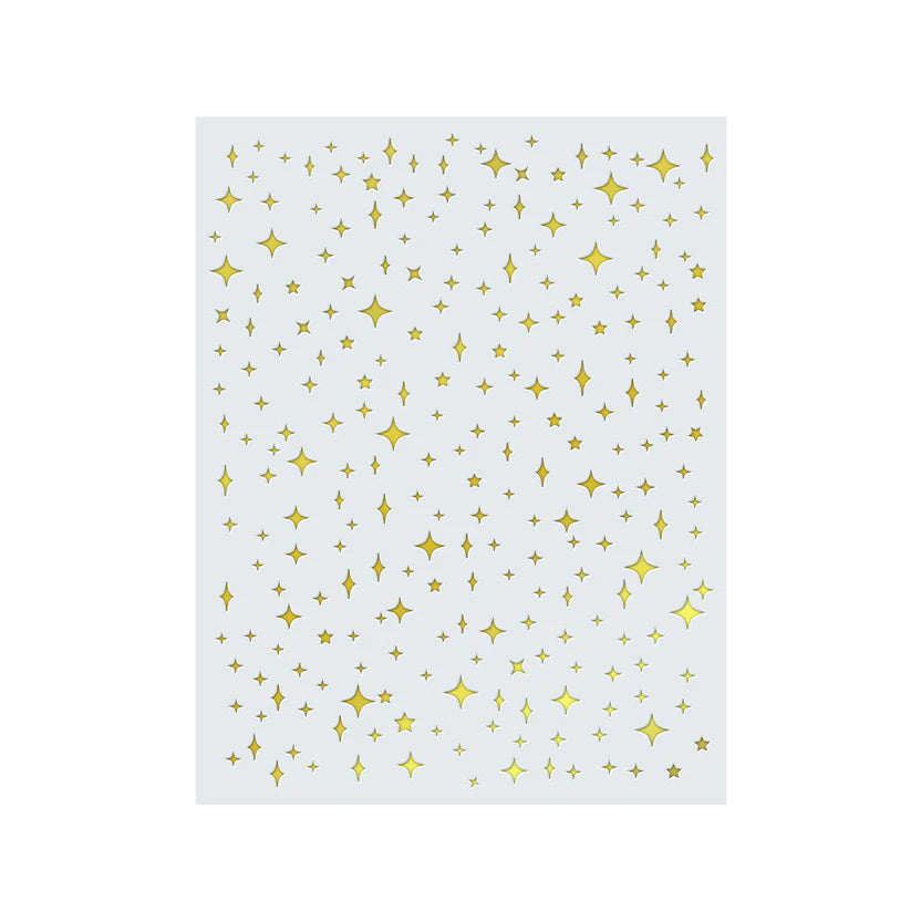 Twinkling Stars Hot Foil Plate