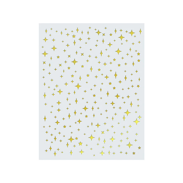 Twinkling Stars Hot Foil Plate