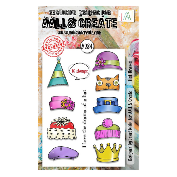 Hat Drama A6 Stamp Set No. 284