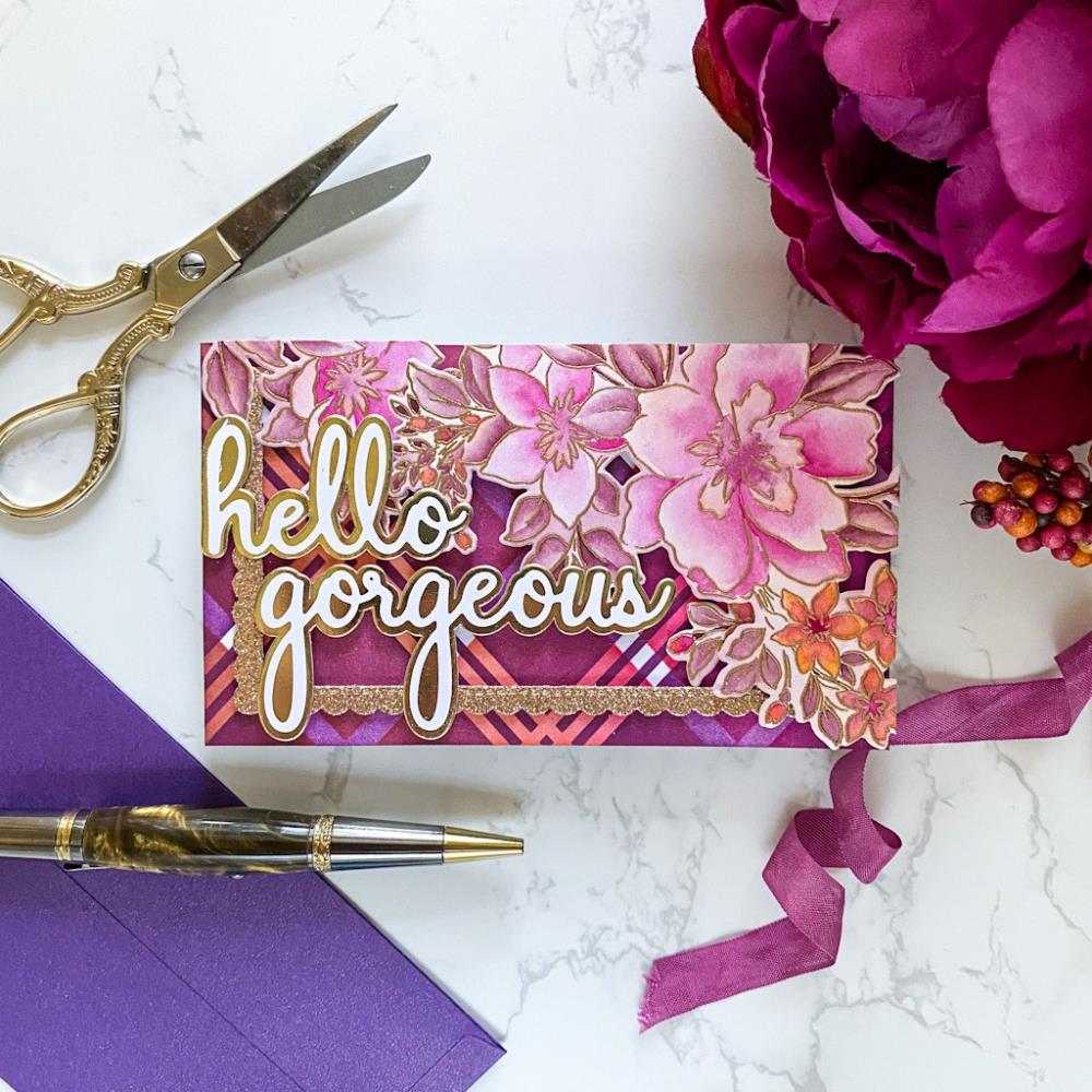 Hello Phrase Builder | Hot Foil Press Plates