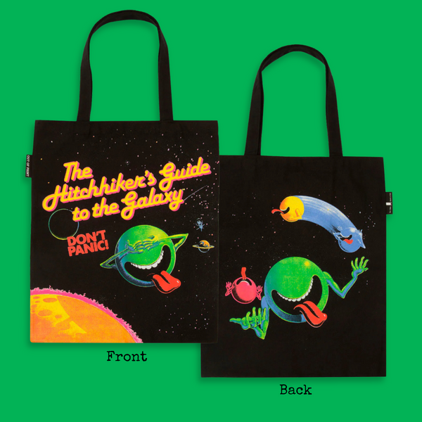 Hitchhiker's Guide to the Galaxy Canvas Tote Bag