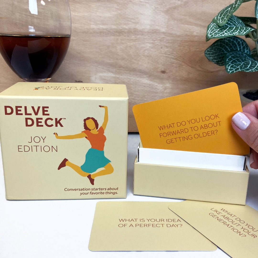 Delve Deck Conversation Cards | Joy Edition