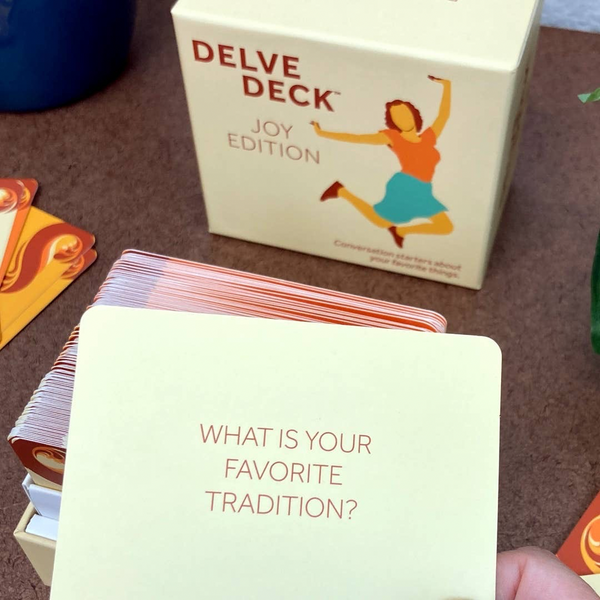 Delve Deck Conversation Cards | Joy Edition