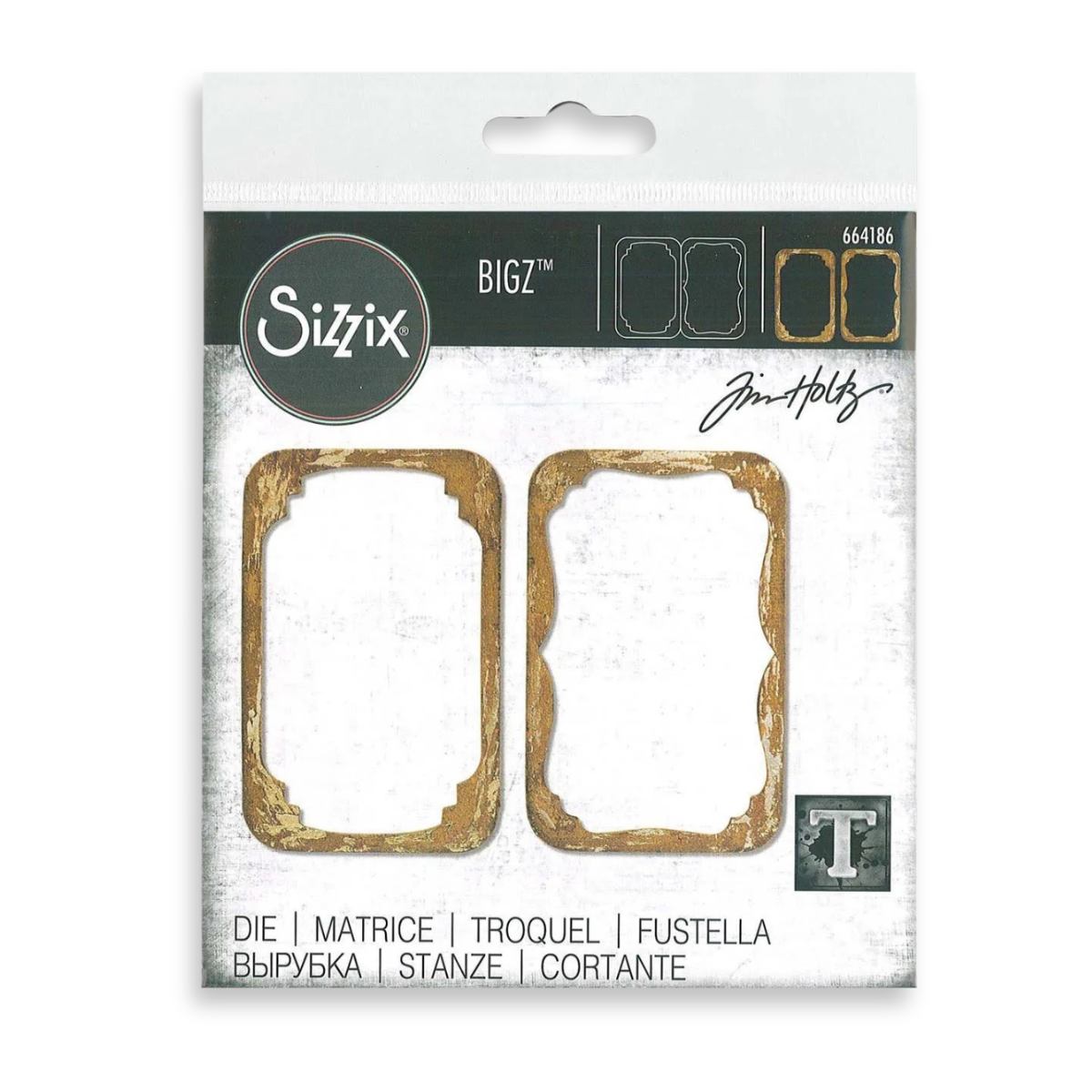 Trinket Frames Bigz Die {Retired} | Tim Holtz