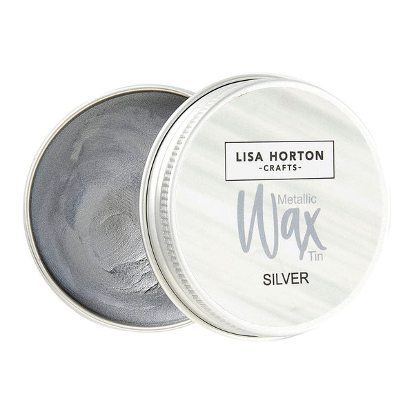 Silver Wax Tin