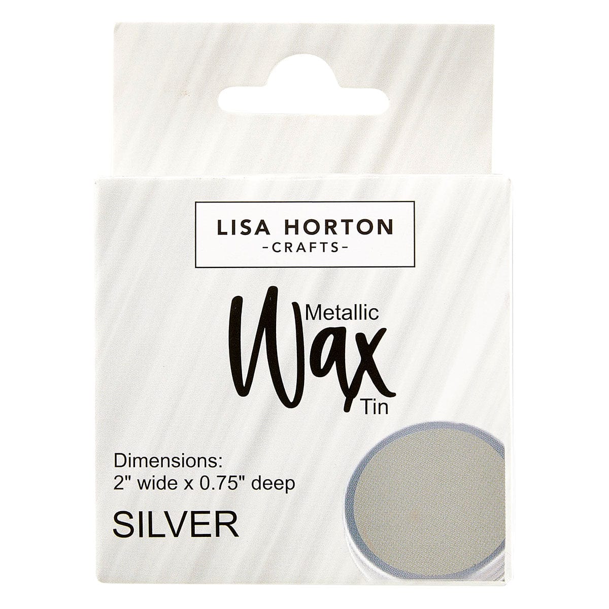 Silver Wax Tin