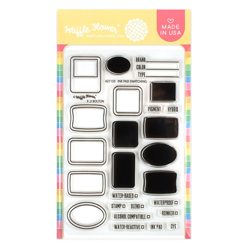 Ink Pad Swatching Stamp Set