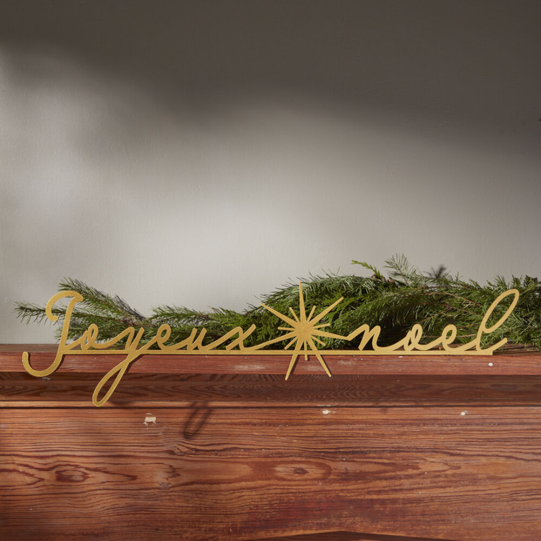 Joyeux Noël Mantlepiece