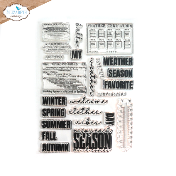 Planner Folio Special Kit Stamp + Die Set