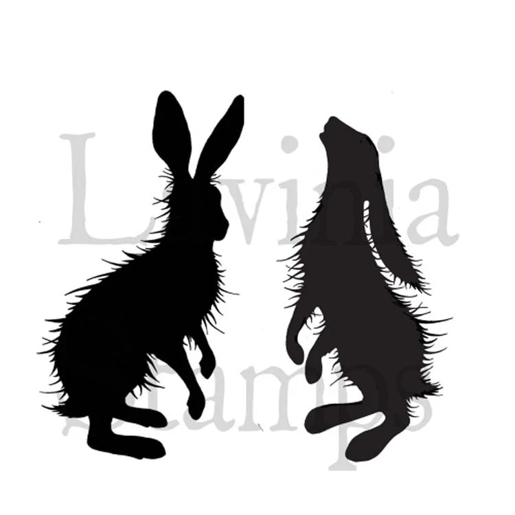 {coming soon!} Woodland Hares Clear Stamp