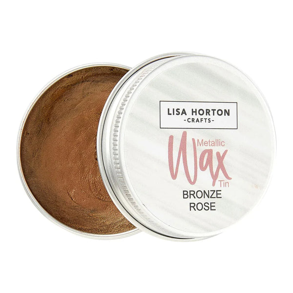 Bronze Rose Wax Tin