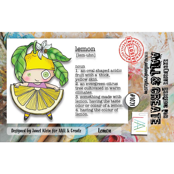 Lemon A7 Clear Stamp Set No. 1021