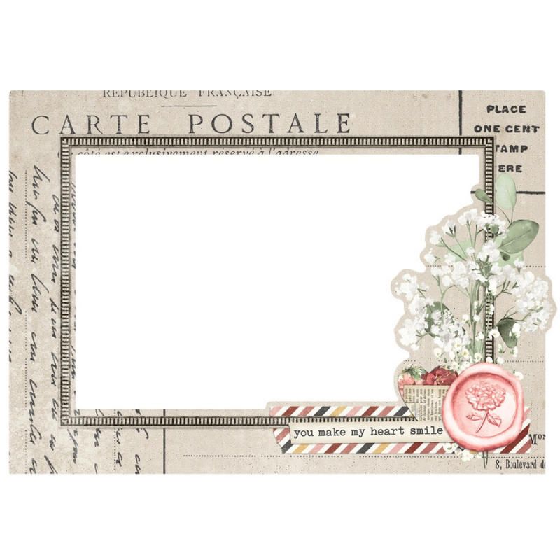 Love Story Chipboard Frames {clearance}