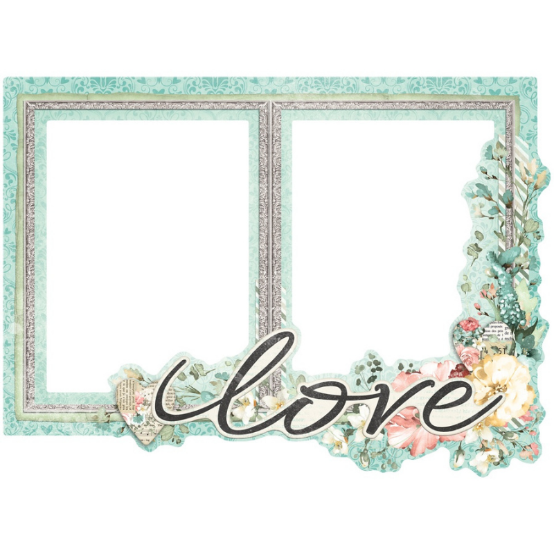 Love Story Chipboard Frames {clearance}