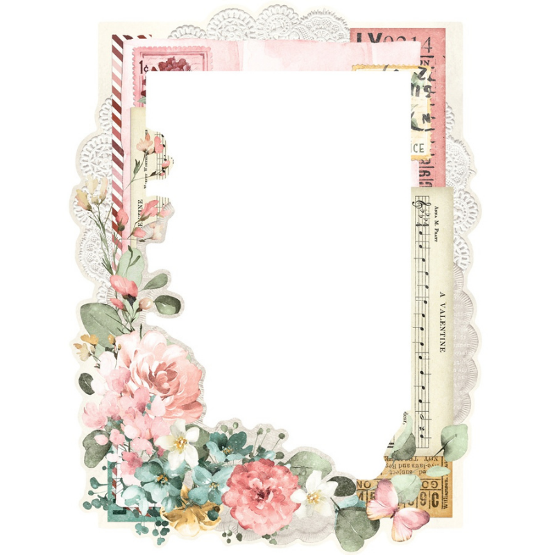 Love Story Chipboard Frames {clearance}