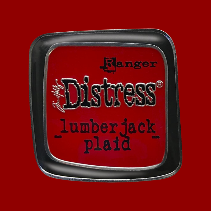 Lumberjack Plaid Collector's Distress Enamel Pin