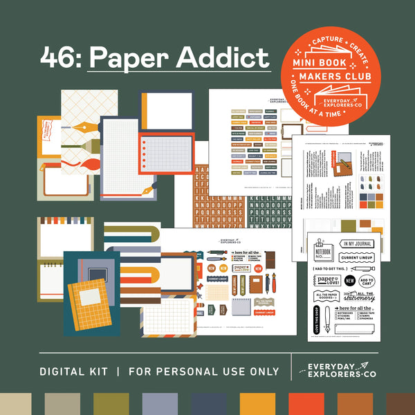 Mini Book Makers Club 46: January 2025 | Paper Addict {coming soon!}