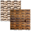 Card Catalog/Book Stacks 12x12 Scrapbook Paper | Academia {coming soon!}