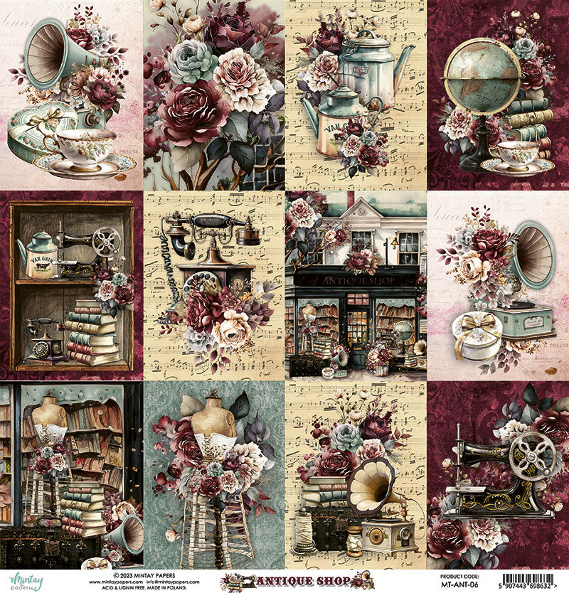 Antique Shop 12x12 Double-Sided Paper Collection