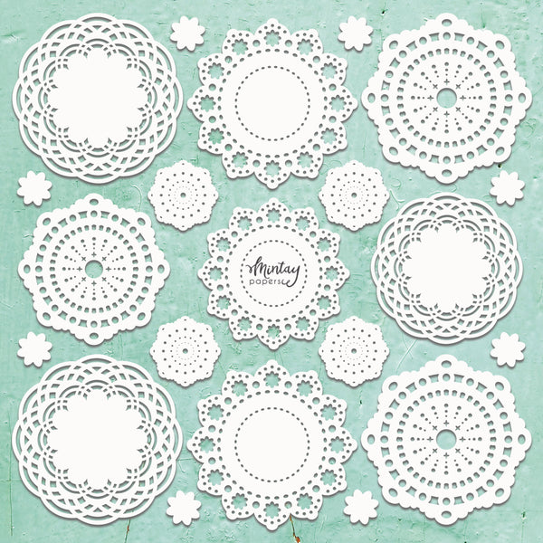 Doilies 2 | Mintay Decor Chippies