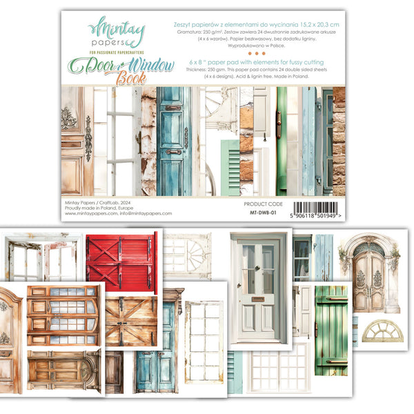 Doors & Windows {+ Backgrounds!} Fussy Cut Book