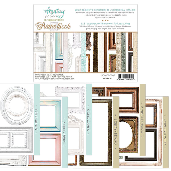 Frames Fussy Cut Book