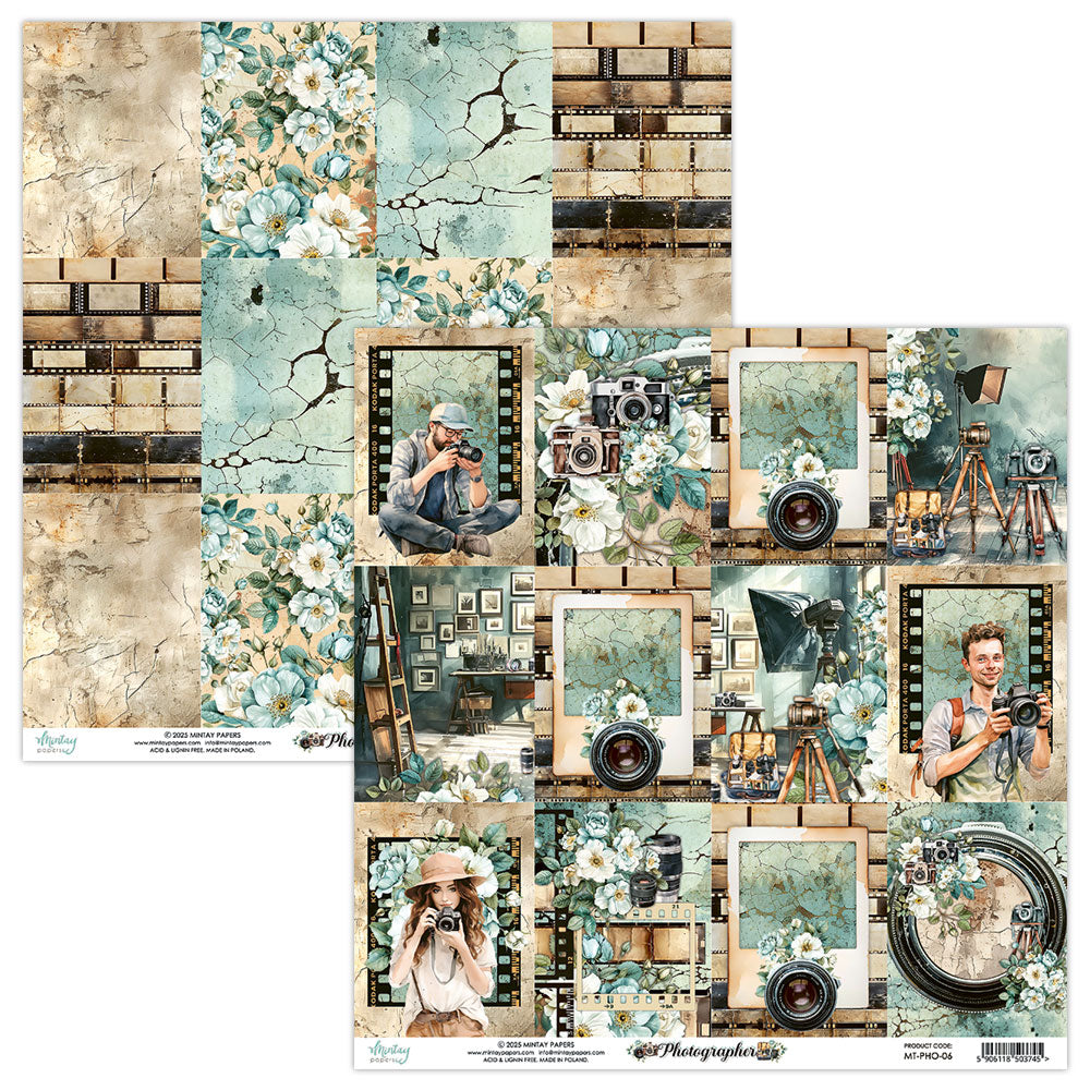 Photo Journaling 12x12 Scrapbook Paper | Photographer {coming soon!}