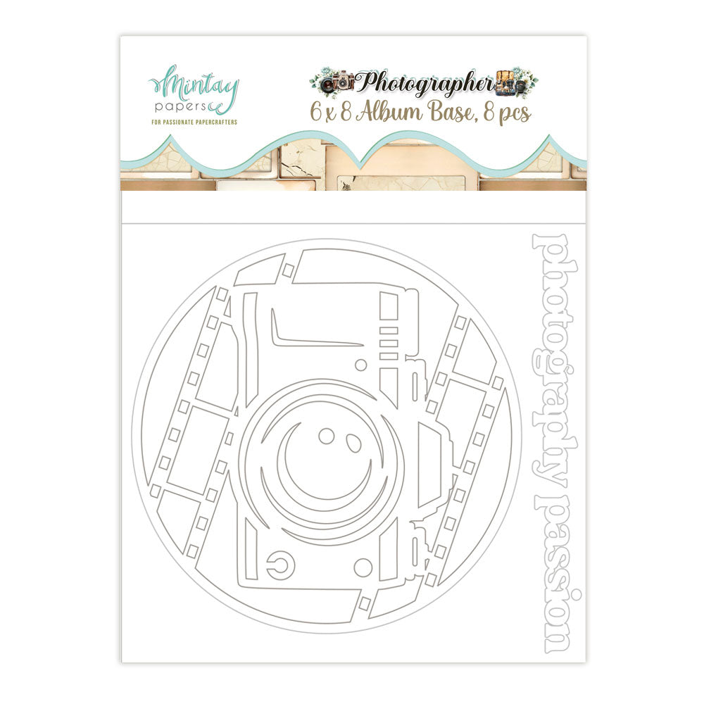 Photographer 6x8 Chipboard Album {coming soon!}