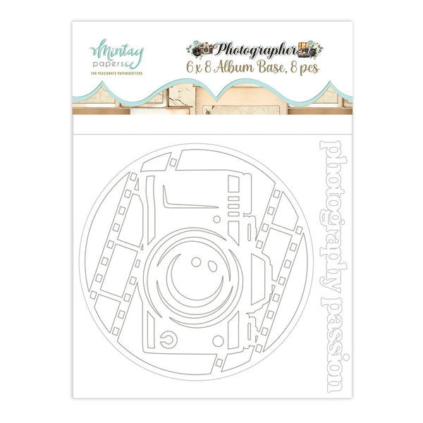 Photographer 6x8 Chipboard Album {coming soon!}