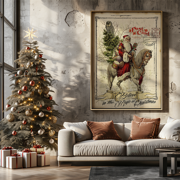 Magic of Christmas | 44x60 Canvas Wall Tapestry