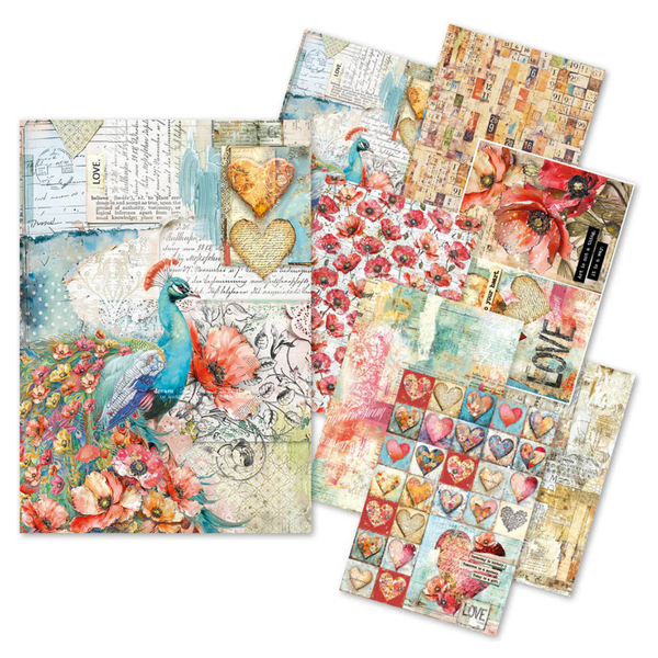 Majestic Dream A5 Mixed 8pk Rice Paper {back soon!}