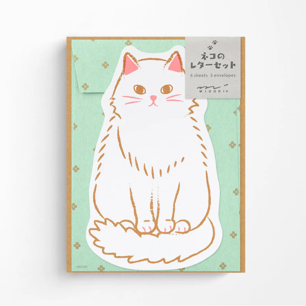 Cat Die-Cut Letter Set | Midori