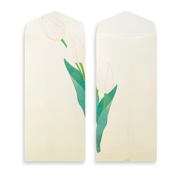 Spring Flowers Memo Letter Pad + Envelopes